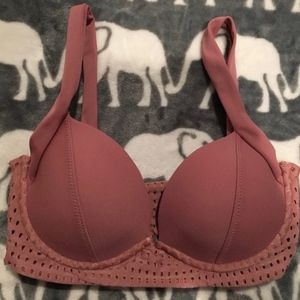 Acacia orchid bikini top